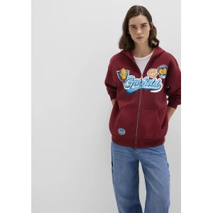 Mavi 1S10469-85493 Garfield Baskılı Bordo Sweatshirt