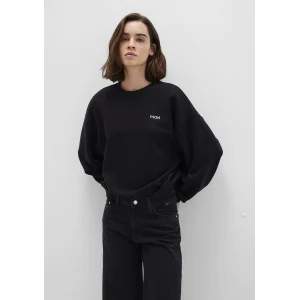 Mavi 1S10490-900 Mavi Logo Baskılı Siyah Sweatshirt