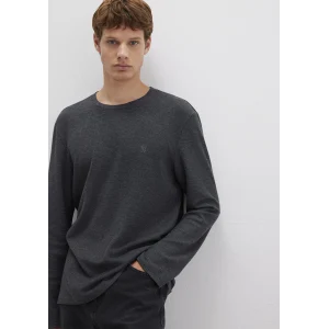 Mavi 065755-29758 Uzun Kollu Antrasit Basic Tişört