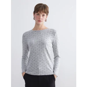 LCWAIKIKI Basic Siyah Bisiklet Yaka Puantiyeli Kadın Body