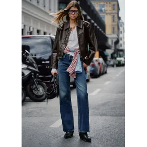 Mavi 101072-90539 Victoria Classic Denim Gölgeli Koyu Mavi Jean Pantolon