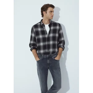 Mavi 0211770-91367 Kareli Siyah Gömlek