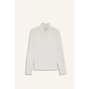 Defacto F1687AXBG721 Bej DeFactoFit Standart Fit Dik Yaka Fermuarlı Sporcu Sweatshirt