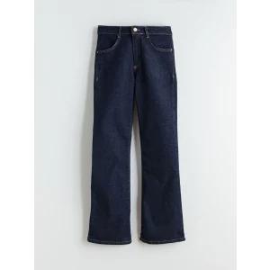 LCW Kids İndigo İspanyol Paça Kız Çocuk Jean Pantolon