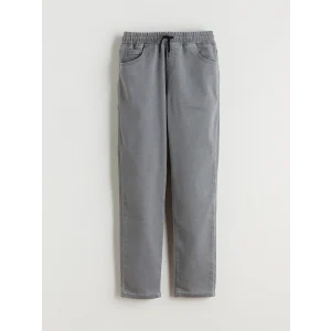 LCW Kids Gri Slim Fit Erkek Çocuk Jean Pantolon