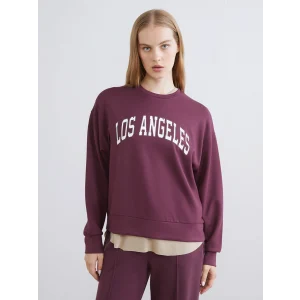 XSIDE Mürdüm Los Angeles Baskılı Kadın Sweatshirt