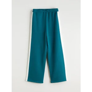 LCW Kids Petrol Beli Lastikli Kız Çocuk Eşofman Alt