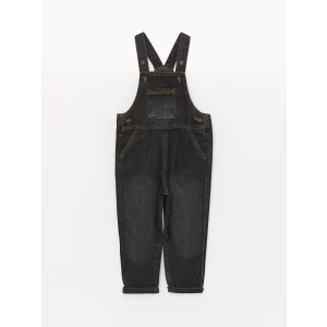 LCW baby Antrasit Kare Yaka Basic Erkek Bebek Jean Salopet