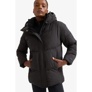 Defacto A1553AXBK81 Siyah DeFactoFit Su İtici Regular Fit Yarım Polar Astarlı Kapüşonlu Fermuarlı Kışlık Mont