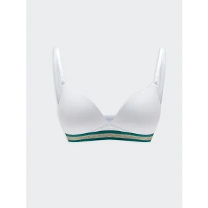 LCW Young Beyaz Balensiz Dolgusuz Desenli İlk Sütyen