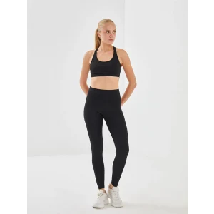 XSIDE ACTIVE Siyah Beli Lastikli Kadın Spor Tayt