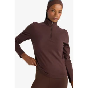 Defacto F1687AXBN192 Kahve DeFactoFit Standart Fit Dik Yaka Sporcu Sweatshirt