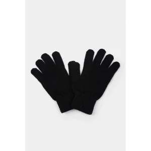 Defacto L9301AZBK23 Siyah Erkek Triko Eldiven