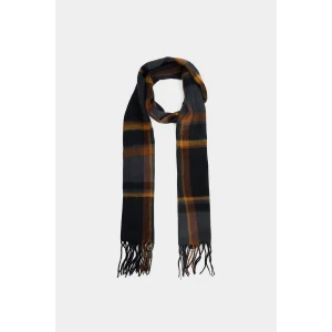 Defacto C8270AXBK27 Siyah Erkek Kareli Dokuma Atkı