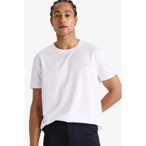 Defacto E9316AXWT34 Beyaz DeFactoFit Standart Fit Hızlı Kuruyan Nefes Alabilen Esnek Kumaş Bisiklet Yaka Sporcu Kısa Kollu Tişört