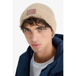 Defacto C7149AXBG570 Bej Erkek Dokuma Etiketli Bere