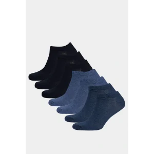 Defacto C4489AXNV2 Lacivert Erkek 7li Pamuklu Patik Çorap