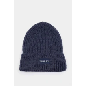 Defacto U9177AZIN8 İndigo Erkek Dokuma Etiketli Bere