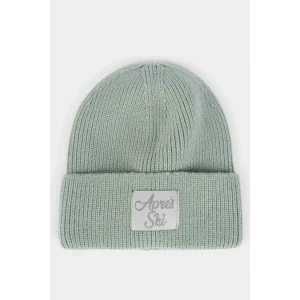 Defacto F3156AXTR19 Turkuaz Kadın Dokuma Etiketli Triko Bere