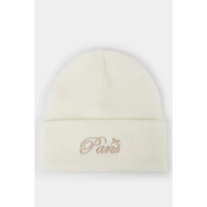 Defacto E9988AXER110 Ekru Kadın Pamuklu Bere