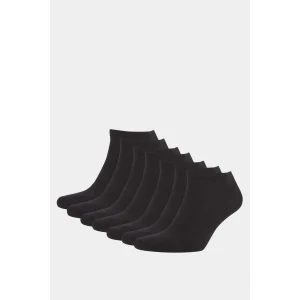 Defacto E9985AXBK23 Siyah Kadın 7li Pamuklu Patik Çorap