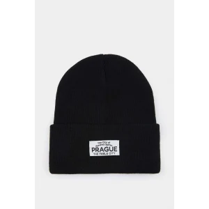 Defacto A5655AXBK27 Siyah Kadın Dokuma Etiketli Bere