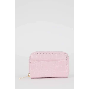Defacto A5758AXPN232 Pembe Kadın Suni Deri Bozuk Para Cüzdanı