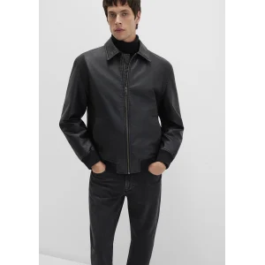 Mavi 0110636-71379 Siyah Suni Deri Ceket