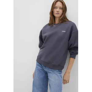 Mavi 1S10490-80932 Mavi Logo Baskılı Antrasit Sweatshirt