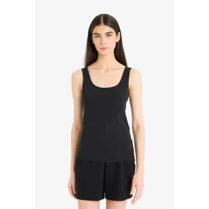 Defacto R9041AZBK81 Siyah Regular Fit Pamuklu Atlet