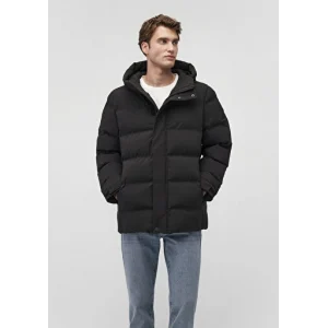 0110192-71379 Su İtici Siyah Şişme Mont