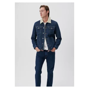 0115285837 Mavi Frank Rinse Sherpa Jean Ceket