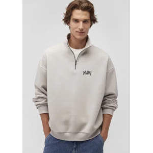 0S10208-70074 YARIM FERMUARLI SWEATSHIRT