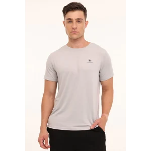 101876643 MB CT1328 MLN TSH 4PR Gri Erkek Kısa Kol T-Shirt