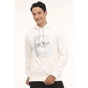 101890980 ML RENATO 17SD1047 4PR KIRIK BEYAZ Erkek Sweatshirt