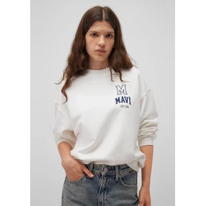 1S10148-70069 BISIKLET YAKA SWEATSHIRT