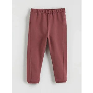 LCW baby Pembe Beli Lastikli Erkek Bebek Jogger Eşofman Alt