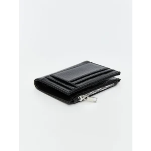LCW ACCESSORIES Siyah Deri Görünümlü Kadın Cüzdan