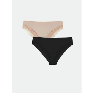 LCW DREAM Pembe Dantel Detaylı Bikini Külot 2li