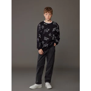 LCW Kids Antrasit Regular Fit Erkek Çocuk Jean Pantolon