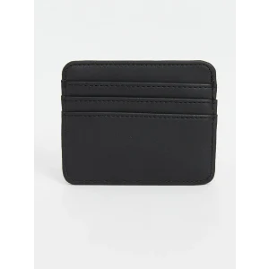 LCW ACCESSORIES Siyah Deri Görünümlü Erkek Kartlık