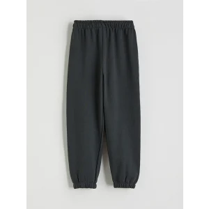 LCW baby Antrasit Beli Lastikli Erkek Bebek Jogger Eşofman Altı