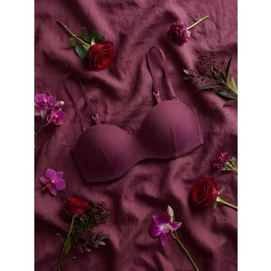 LCW DREAM Mürdüm Balenli Dolgusuz Straplez Sütyen