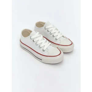 LCW STEPS Beyaz Bağcıklı Kız Çocuk Spor Ayakkabı