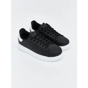 LCW STEPS Siyah Bağcıklı Erkek Çocuk Spor Ayakkabı