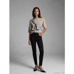 LCWAIKIKI Classic Siyah Slim Fit Kadın Jean Pantolon