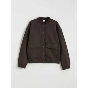 LCW Kids Kahverengi Uzun Kollu Kız Çocuk Kolej Ceket