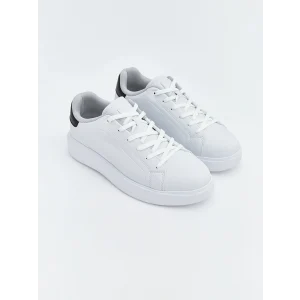 LCW STEPS Beyaz Bağcıklı Erkek Spor Ayakkabı