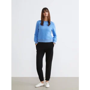 LCW Vision Siyah Beli Lastikli Kadın Kalın Jogger Eşofman Altı