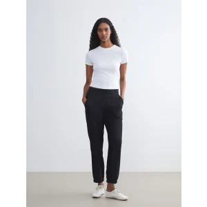 LCW Vision Siyah Beli Lastikli Kadın Jogger Eşofman Altı